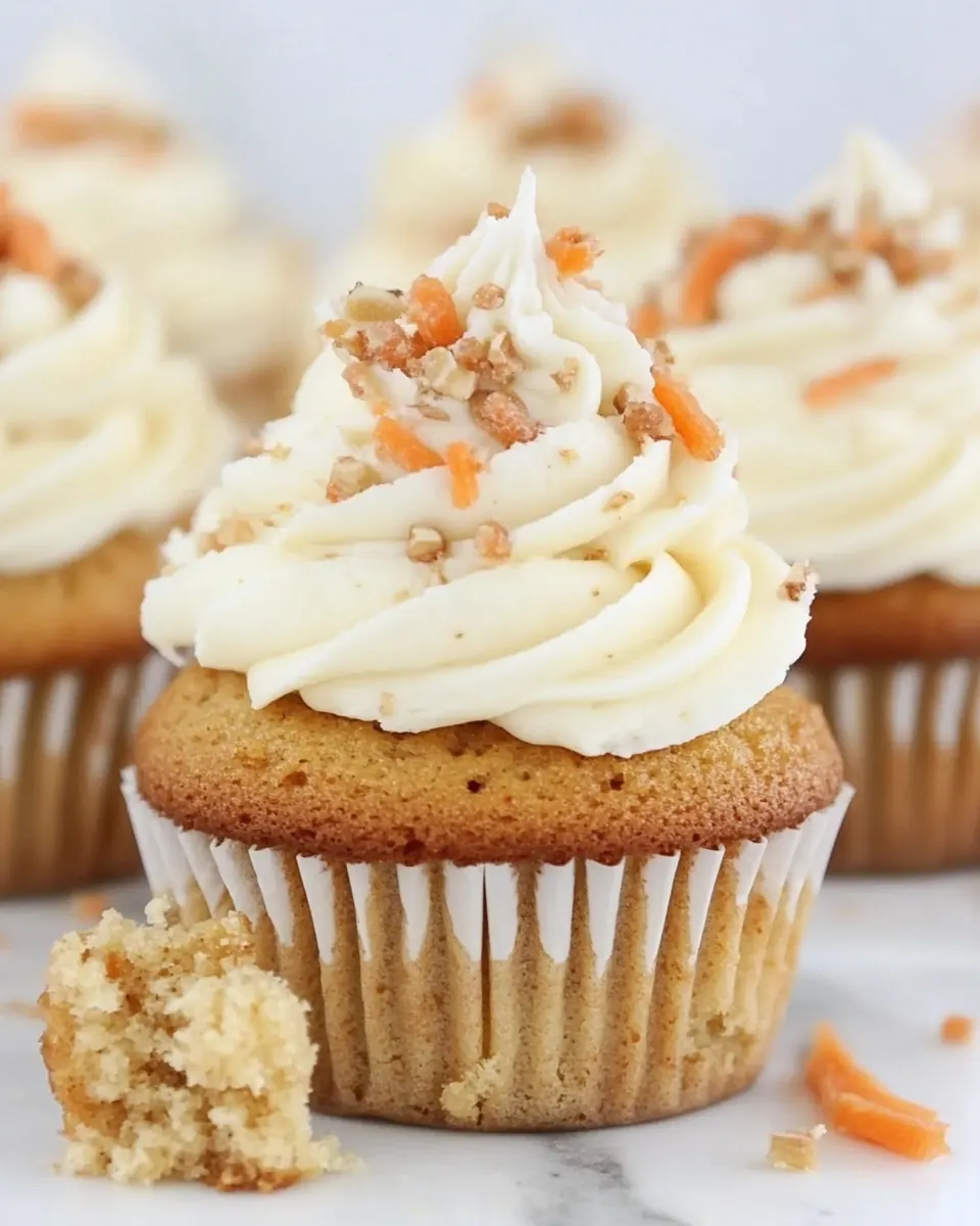 Carrot Cake Cupcakes