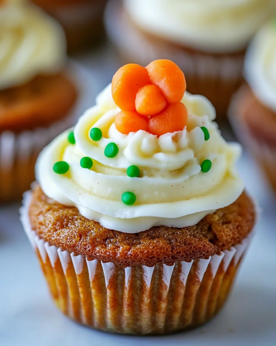 Carrot Cake Cupcakes