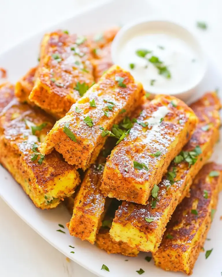 Carrot Cake French Toast Sticks