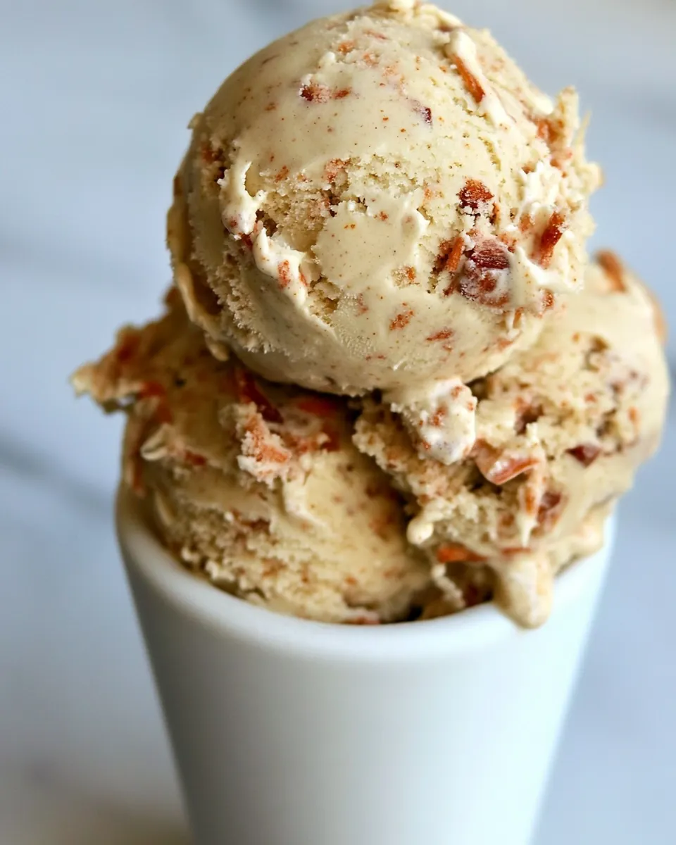Carrot Cake Ice Cream