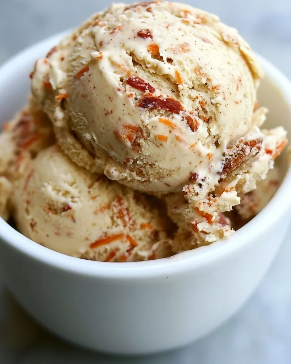 Carrot Cake Ice Cream