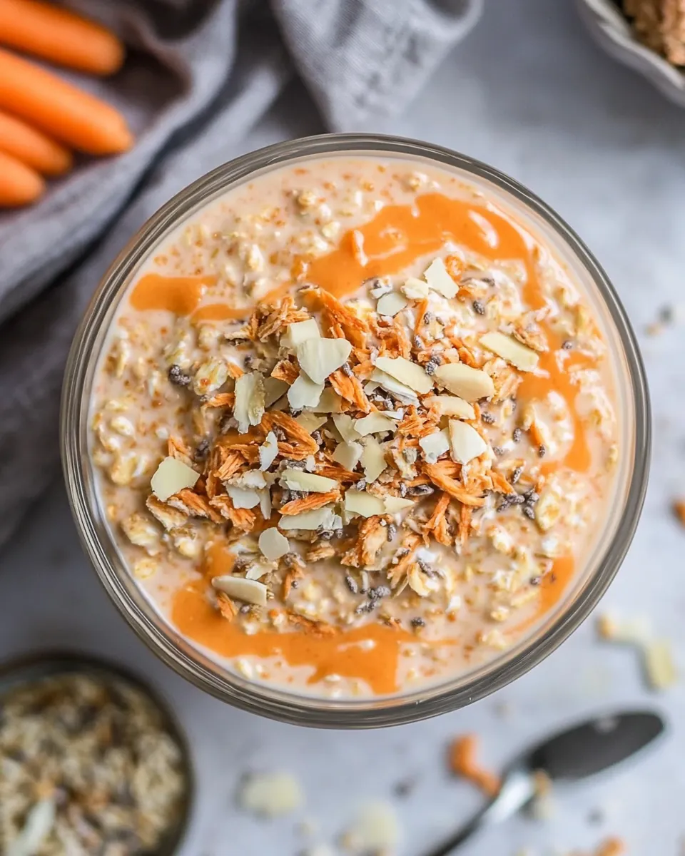 Carrot Cake Overnight Oats