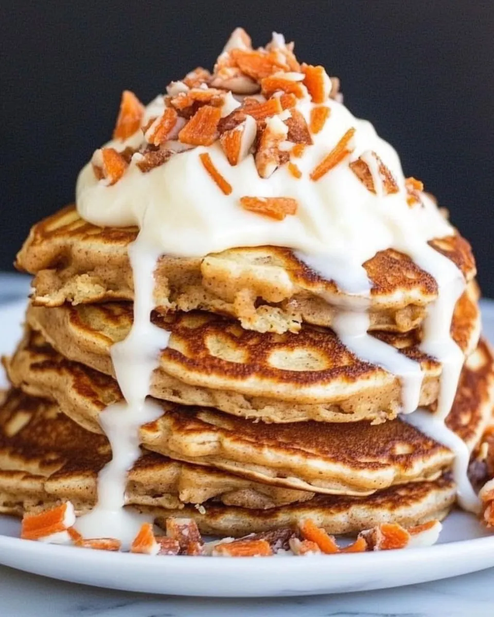 Carrot Cake Pancakes