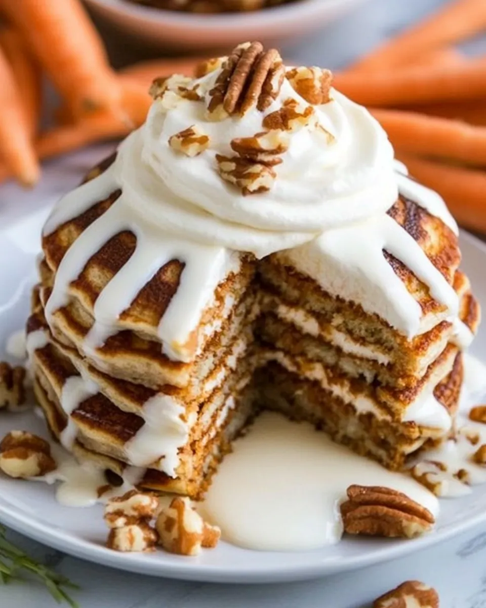 Carrot Cake Pancakes