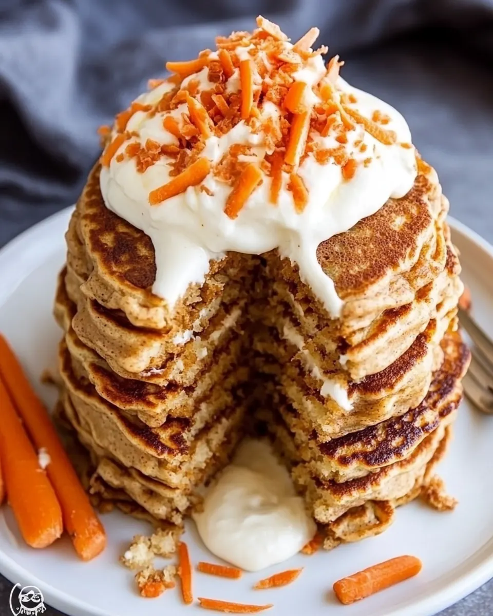 Carrot Cake Pancakes