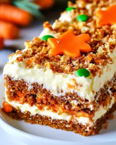Carrot Cake Poke Cake