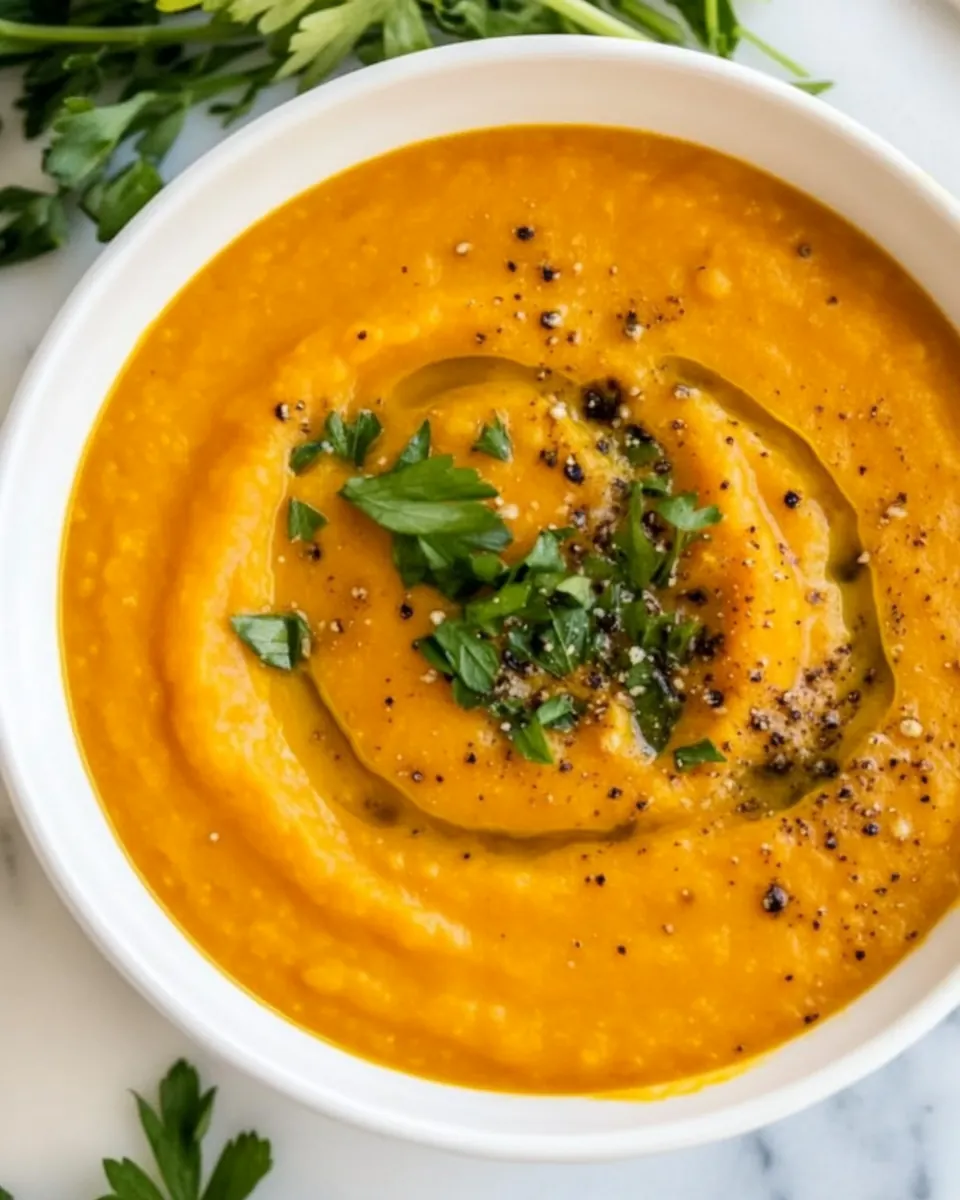Carrot Lentil Soup