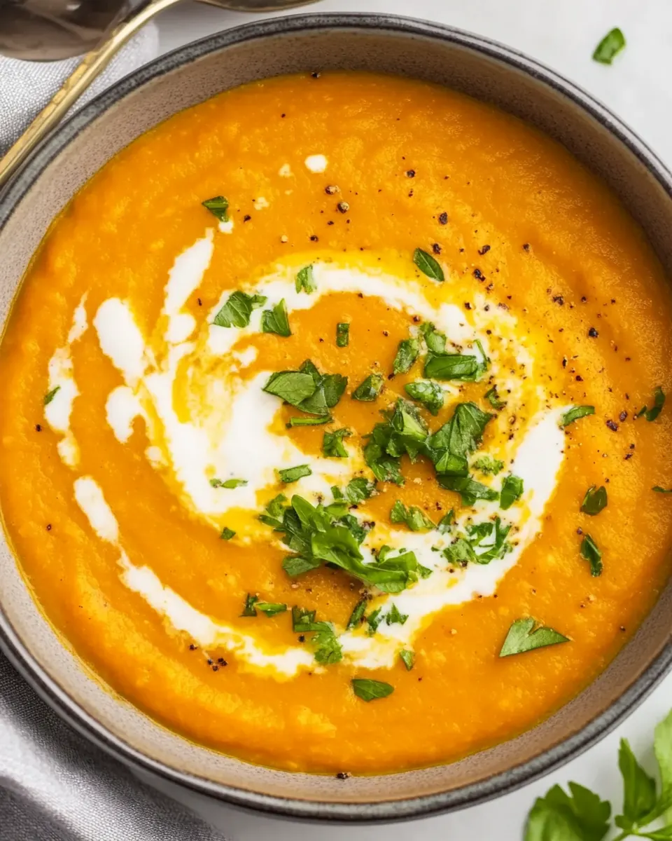 Carrot Lentil Soup