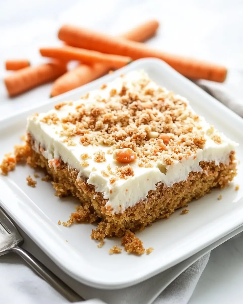 Carrot Sheet Cake