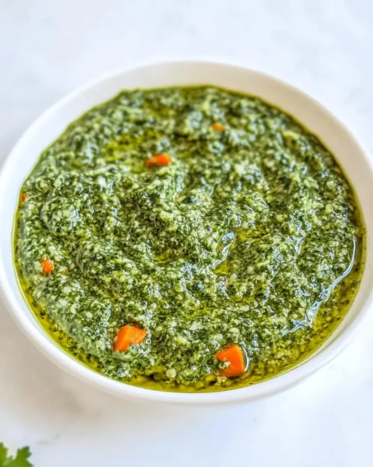 Carrot Top Pesto