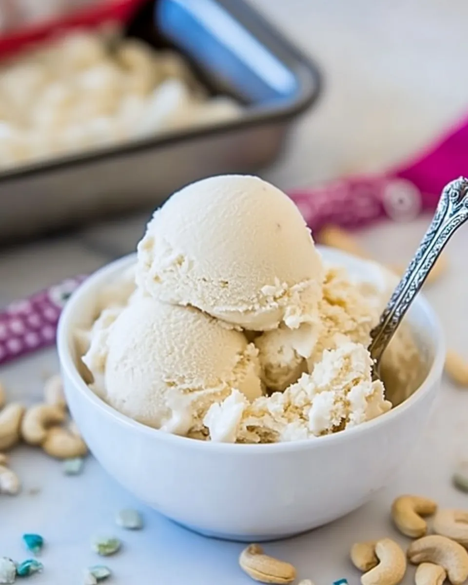 Cashew Ice Cream