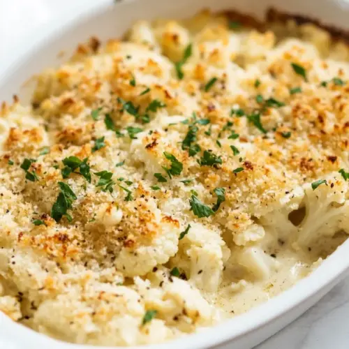 Cauliflower Au Gratin