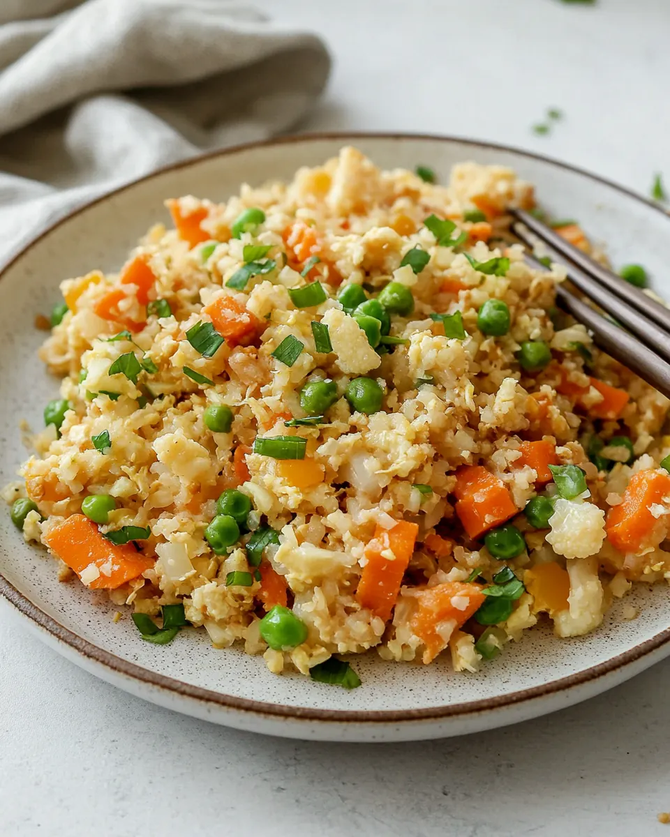 Cauliflower Fried Rice