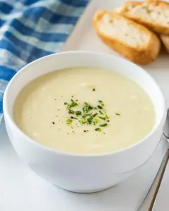 Cauliflower Leek Soup