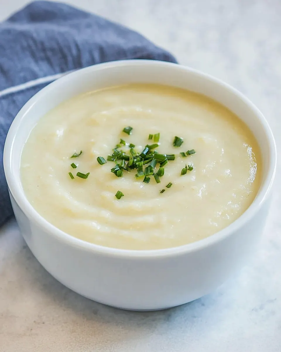 Cauliflower Leek Soup
