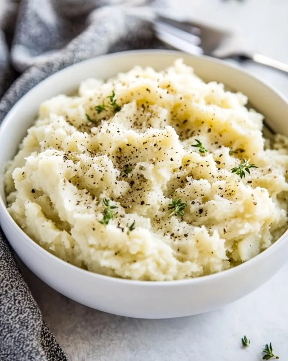 Cauliflower Mashed Potatoes