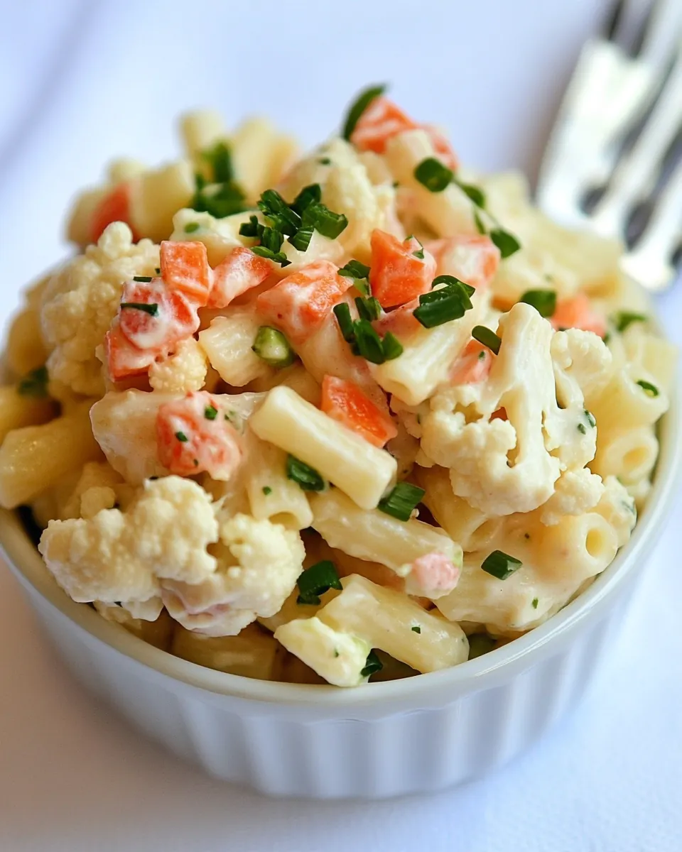 Cauliflower Pasta Salad
