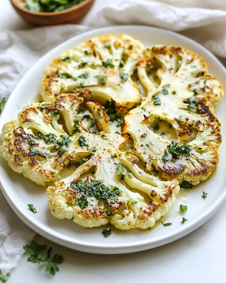 Cauliflower Steaks