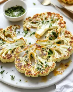 Cauliflower Steaks