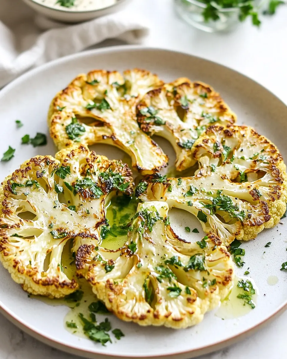 Cauliflower Steaks