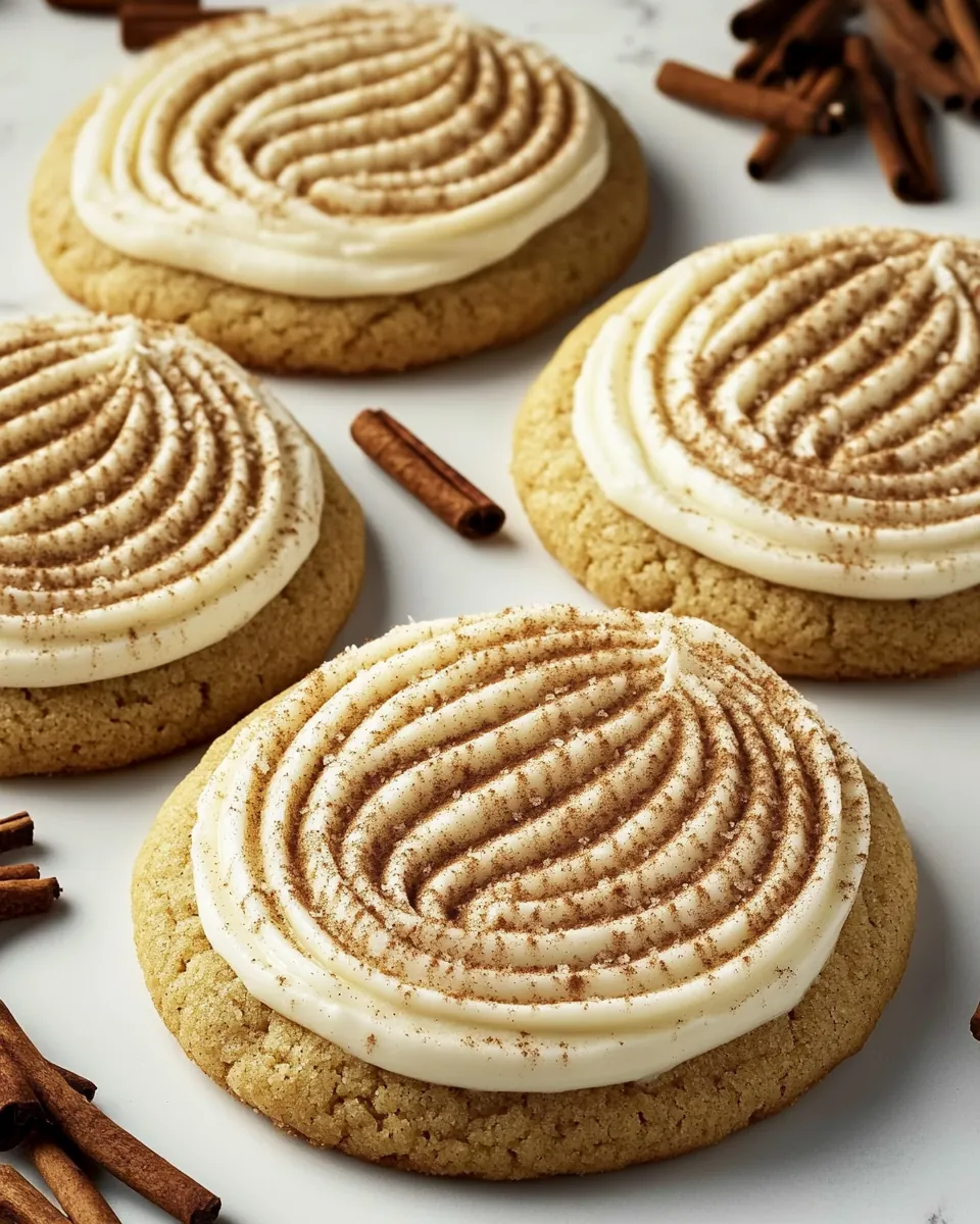 Chai Spice Cookies with Vanilla Frosting