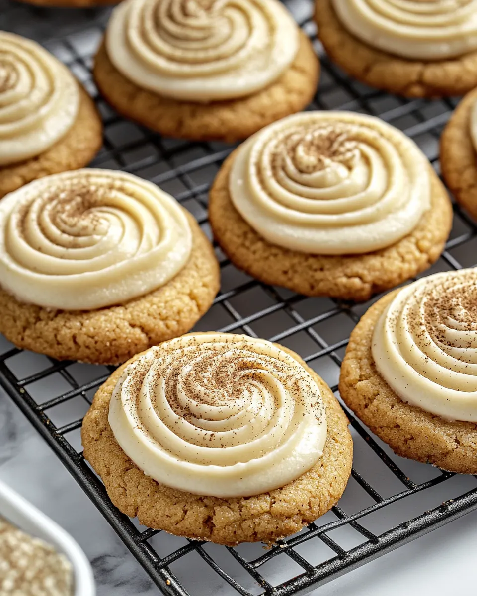 Chai Spice Cookies with Vanilla Frosting