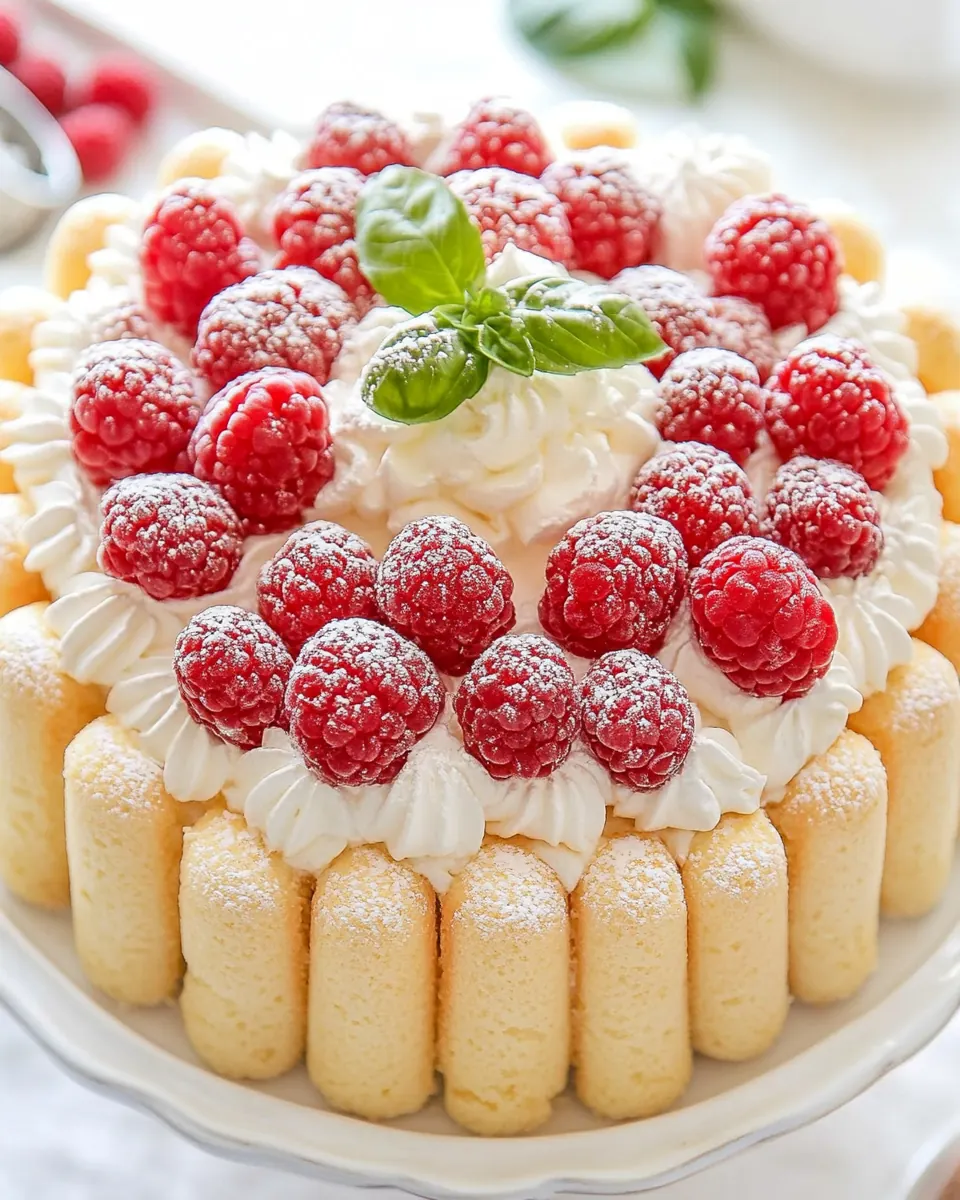 Charlotte Cake