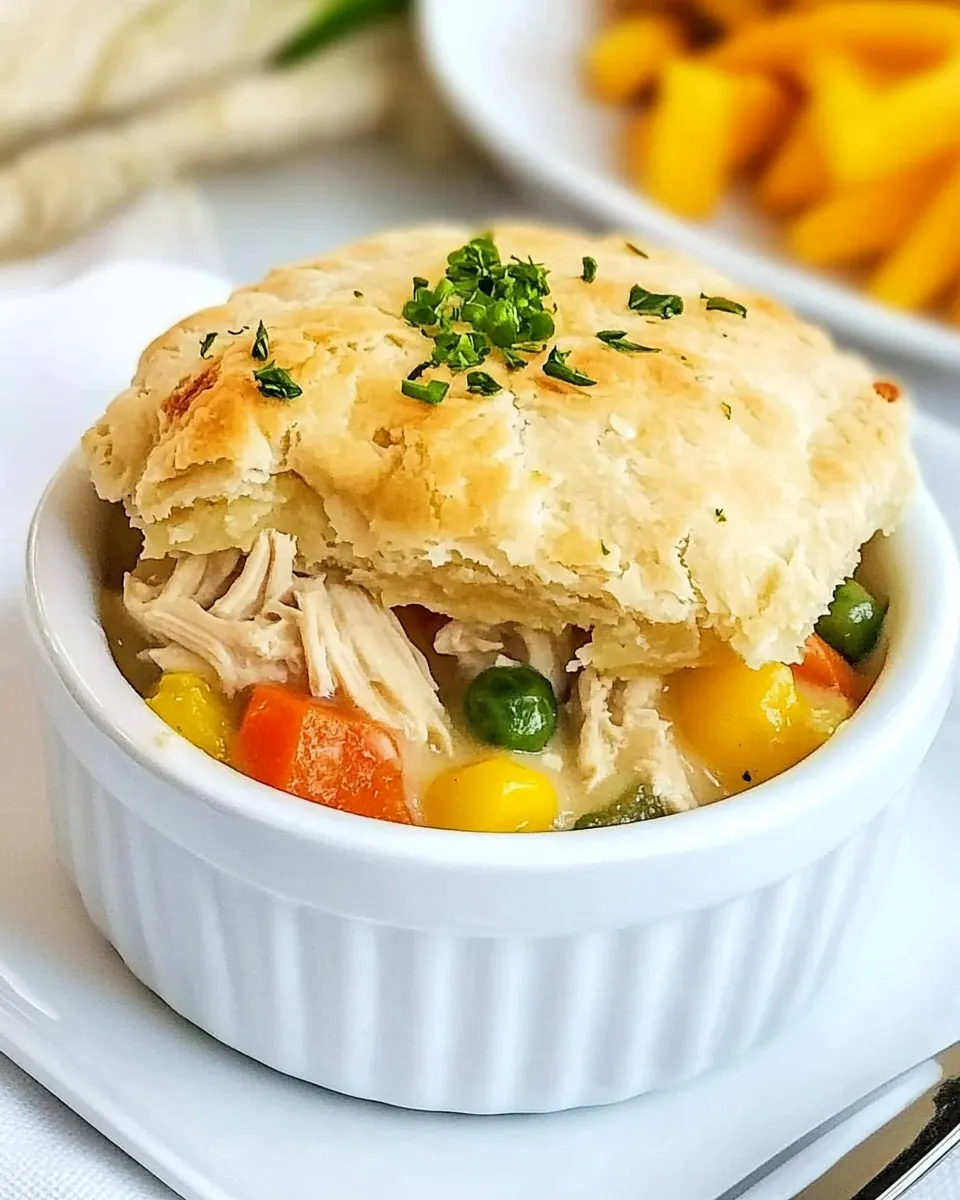 Cheddar Bay Chicken Pot Pie