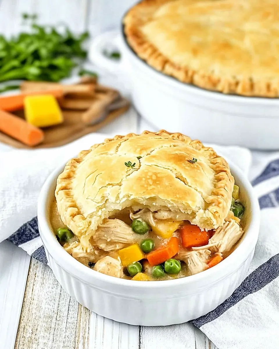 Cheddar Bay Chicken Pot Pie