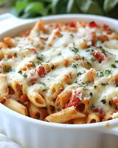 Cheesy Baked Penne with Roasted Veggies