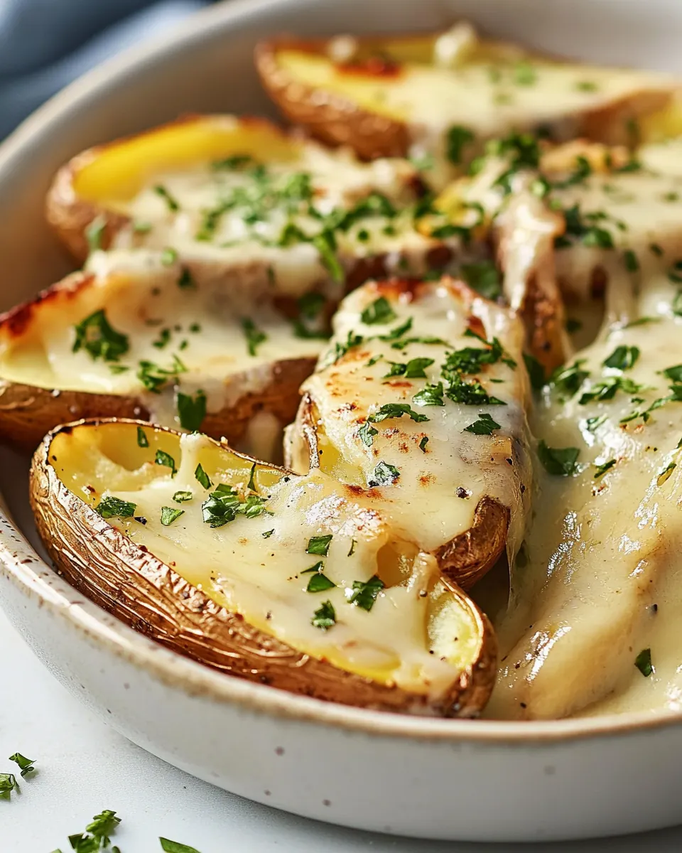 Cheesy Baked Potatoes