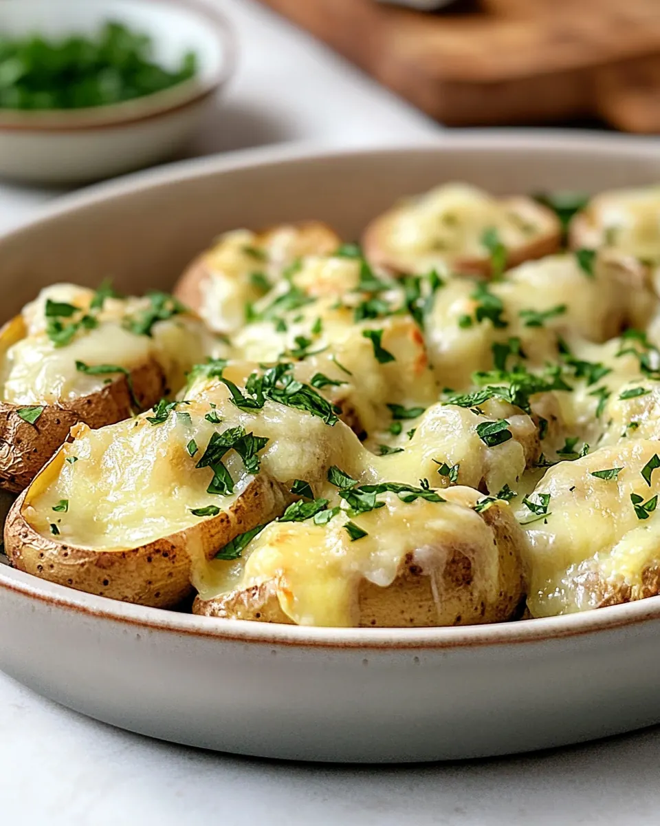 Cheesy Baked Potatoes