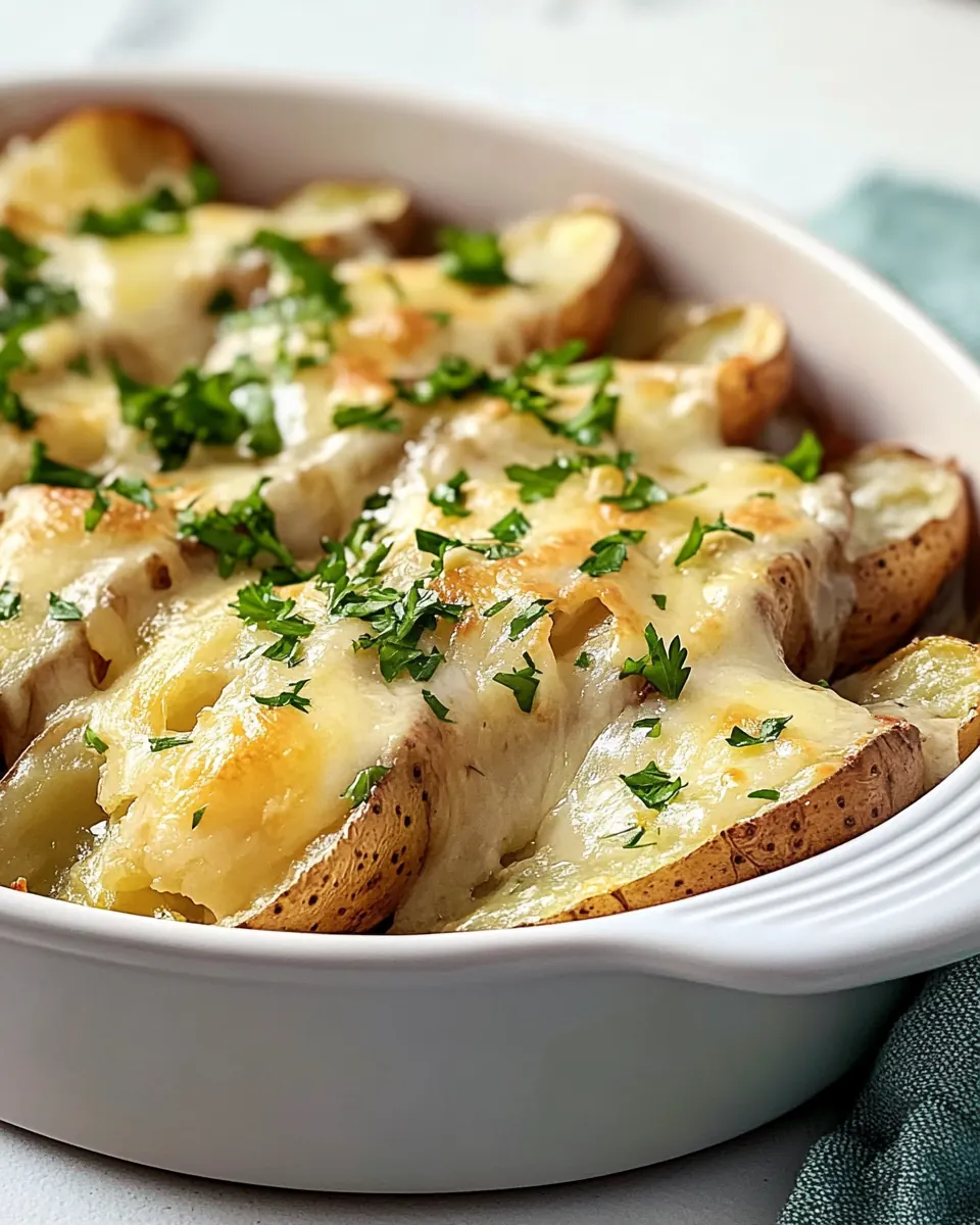 Cheesy Baked Potatoes