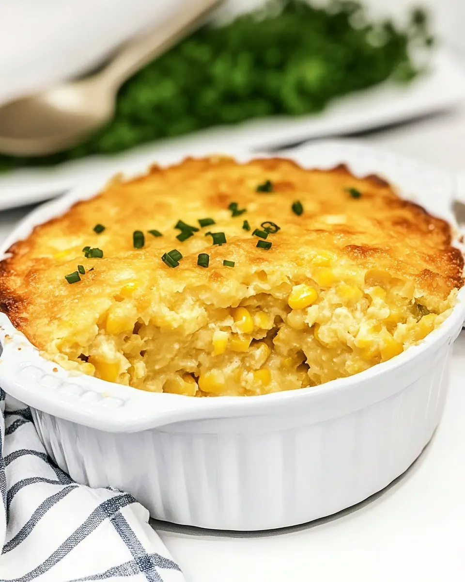 Cheesy Corn Pudding