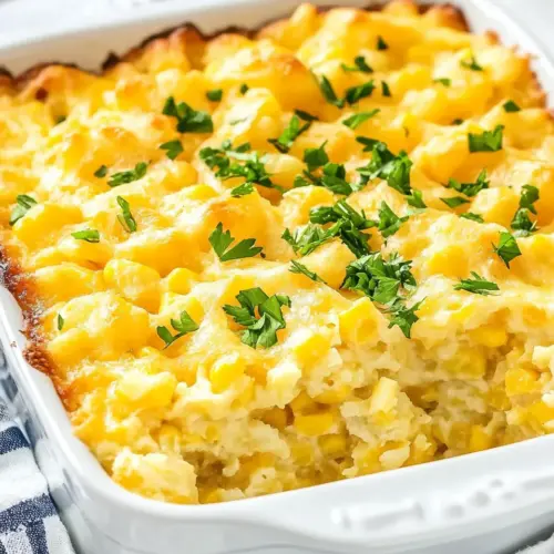 Cheesy Corn Pudding