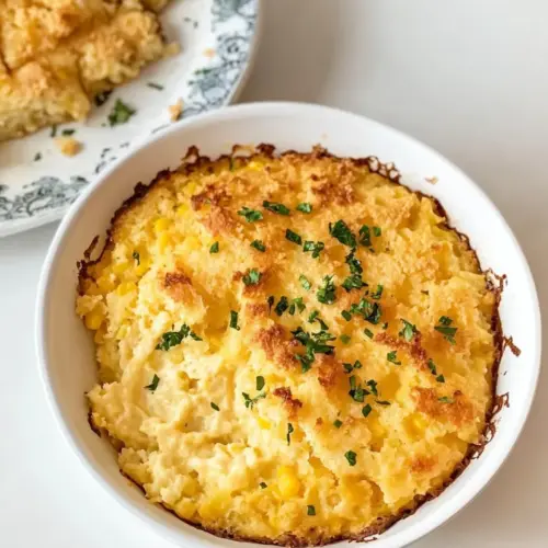 Cheesy Cornbread Casserole