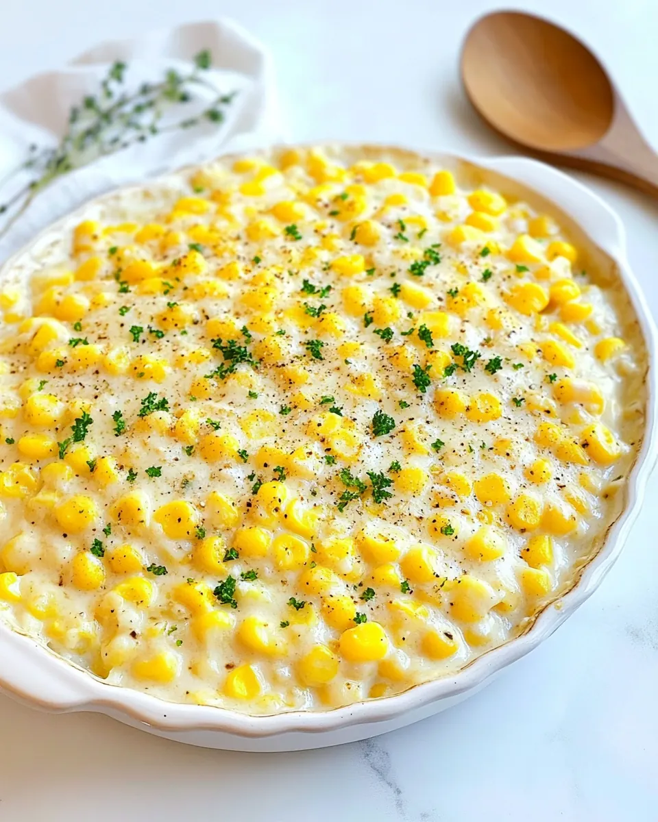 Cheesy Creamed Corn