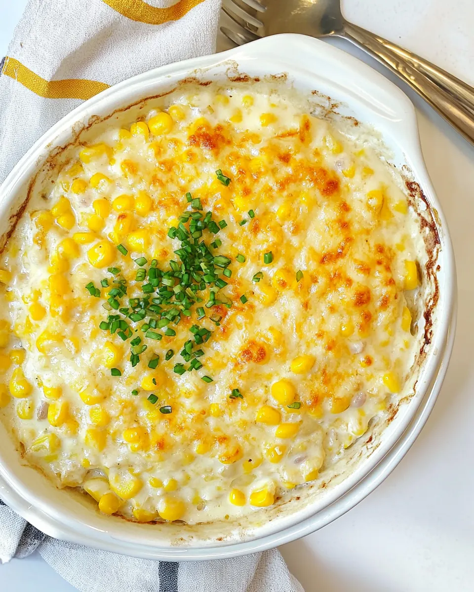 Cheesy Creamed Corn