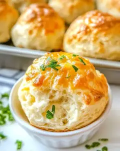 Cheesy Garlic Drop Biscuits