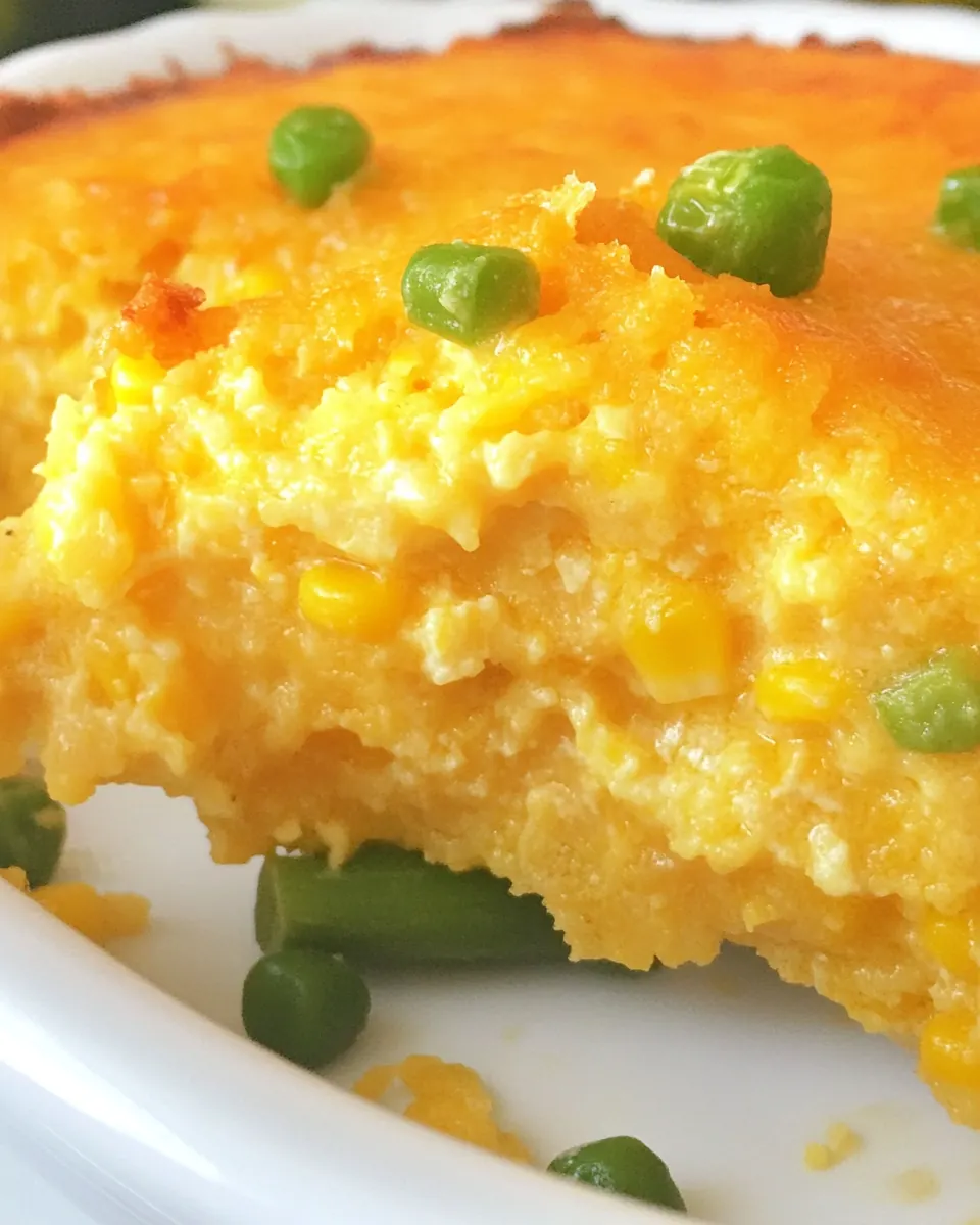 Cheesy Instant Pot Corn Casserole