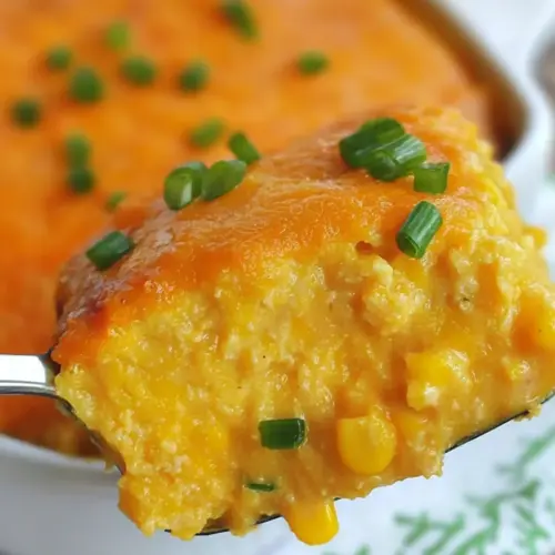 Cheesy Instant Pot Corn Casserole