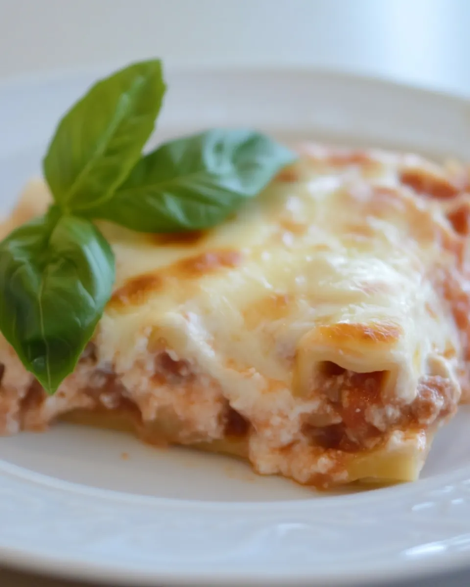 Cheesy Lasagna Bolognese