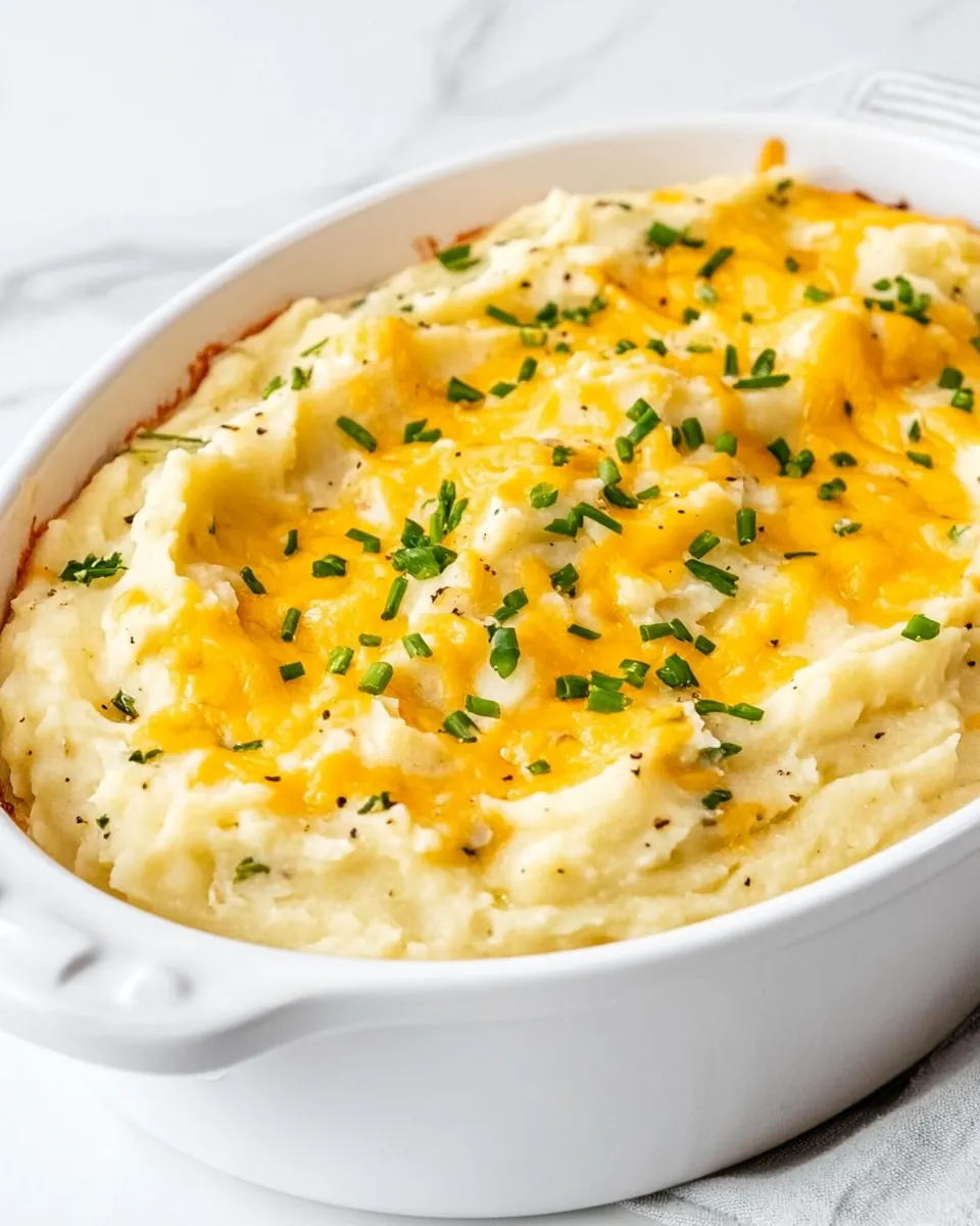 Cheesy Mashed Potatoes