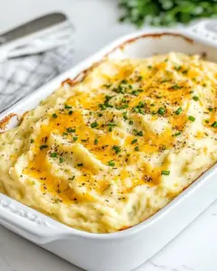 Cheesy Mashed Potatoes