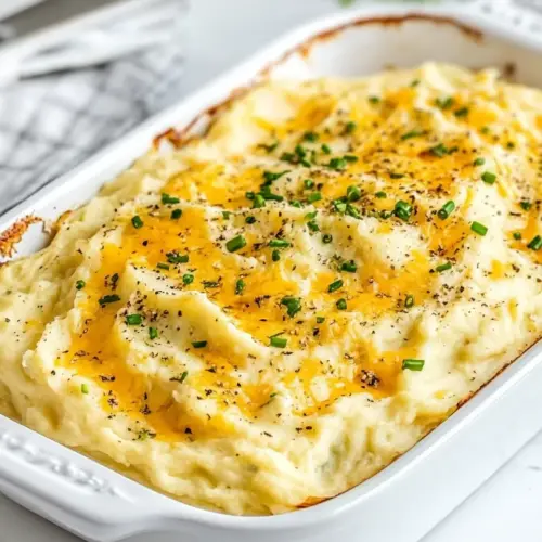 Cheesy Mashed Potatoes