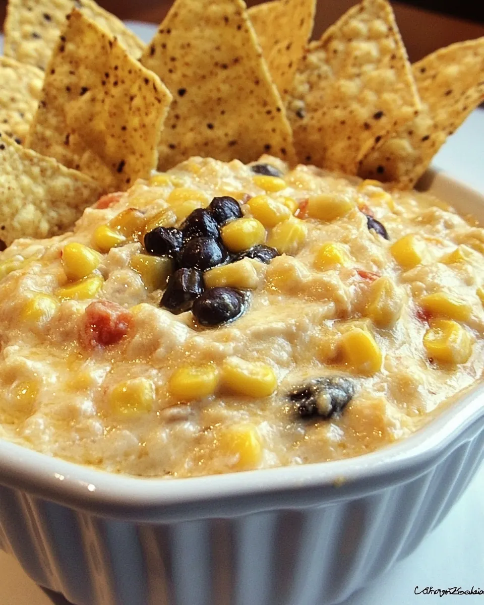 Cheesy Mexican Corn Dip
