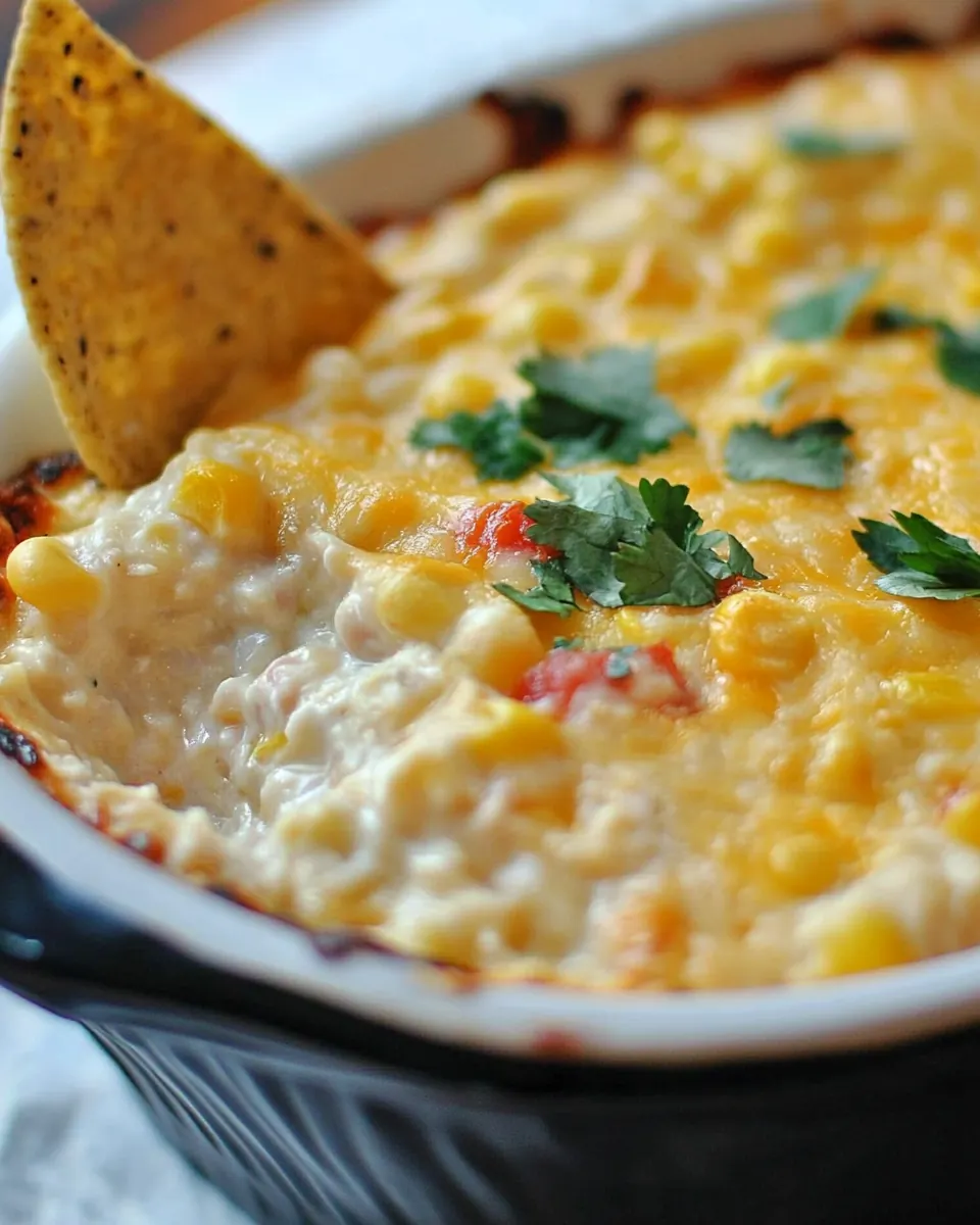Cheesy Mexican Corn Dip