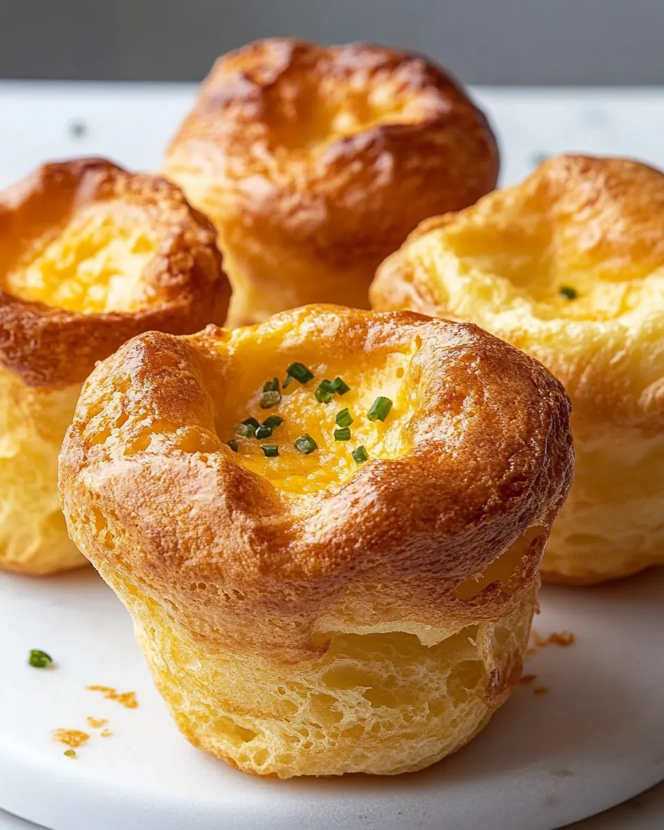 Cheesy Popovers