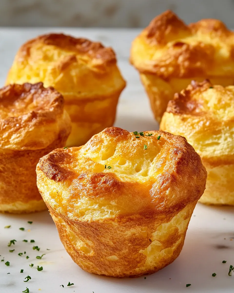 Cheesy Popovers