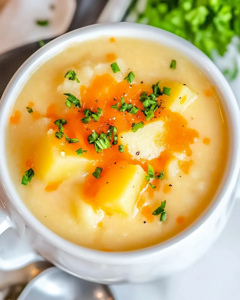 Cheesy Potato Soup